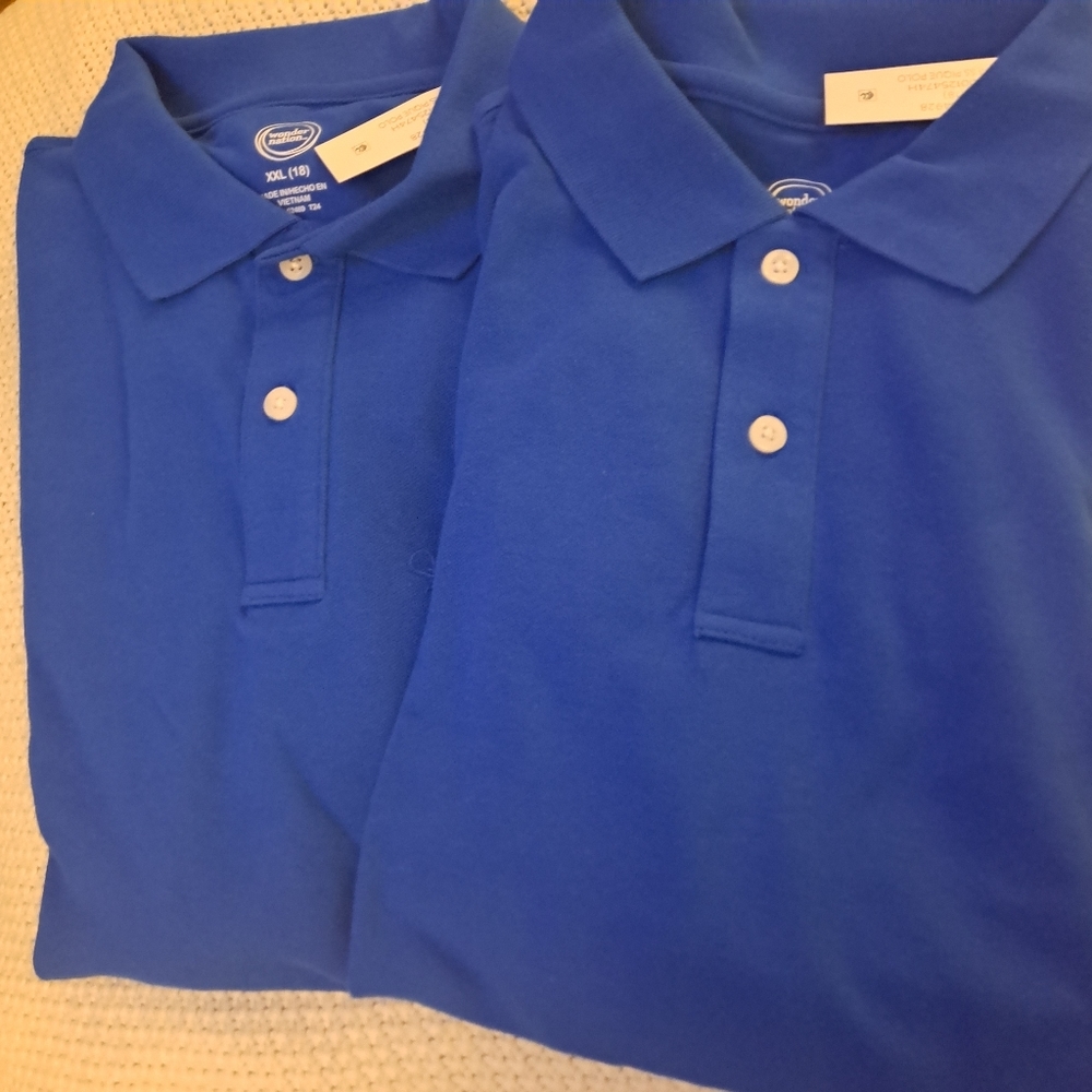 Big Boys School Uniform Polos
